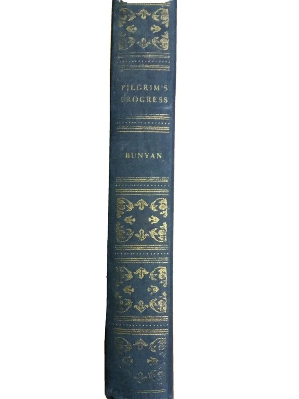 PILGRIMS PROGRESS and THE HOLY WAR Book John Bunyan Puritan Publishing Rare 1934
